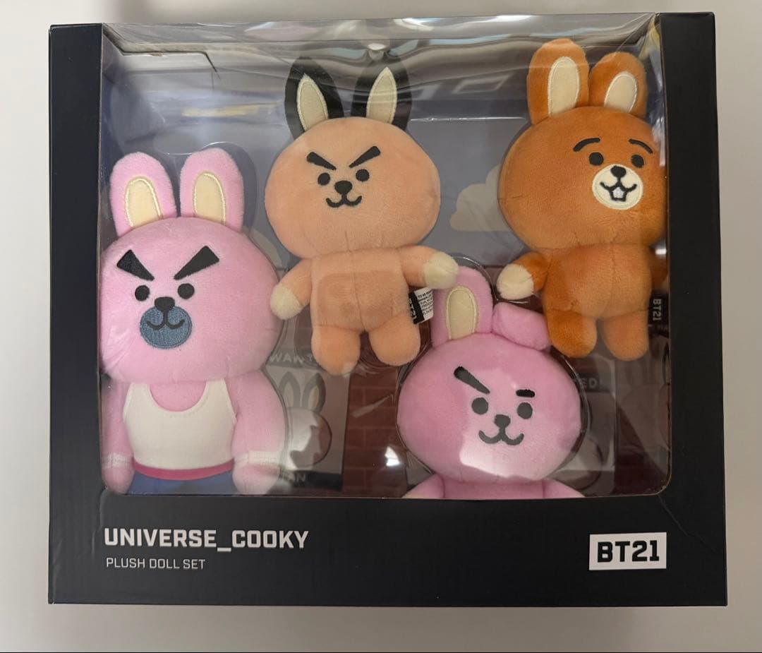 BTS BT21 cooky クッキー ユニバース ぬいぐるみセット