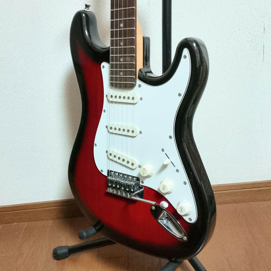 美品　SELDER　ストラトキャスタータイプ　エレキギター　サンバースト