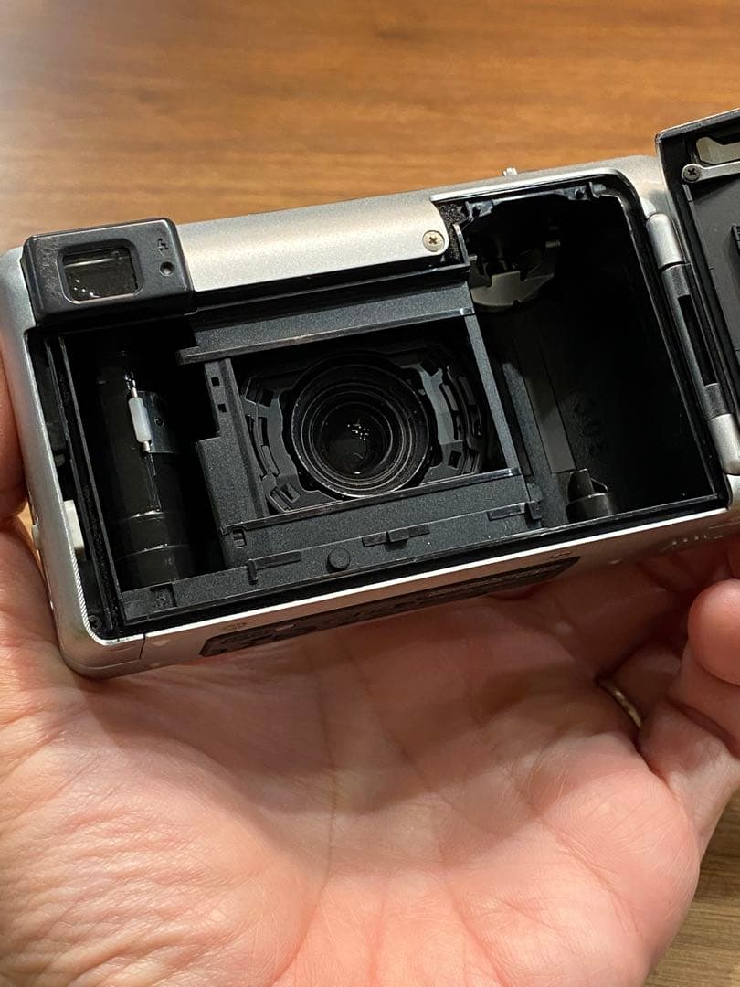 PENTAX ESPIO 24EW シルバー コンパクトフィルムカメラ　動作品