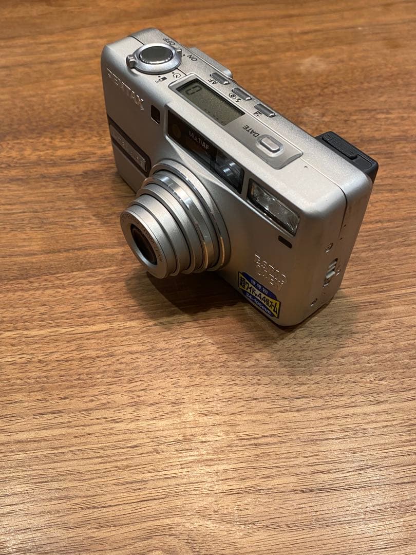 PENTAX ESPIO 24EW シルバー コンパクトフィルムカメラ　動作品
