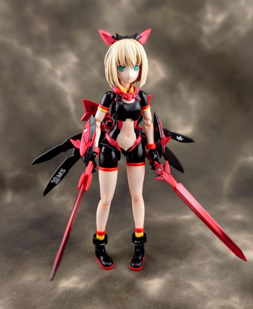 ト*ム様 30MS　ティアーシャ＆アルファシスターズファンタズム3　全塗装完成品