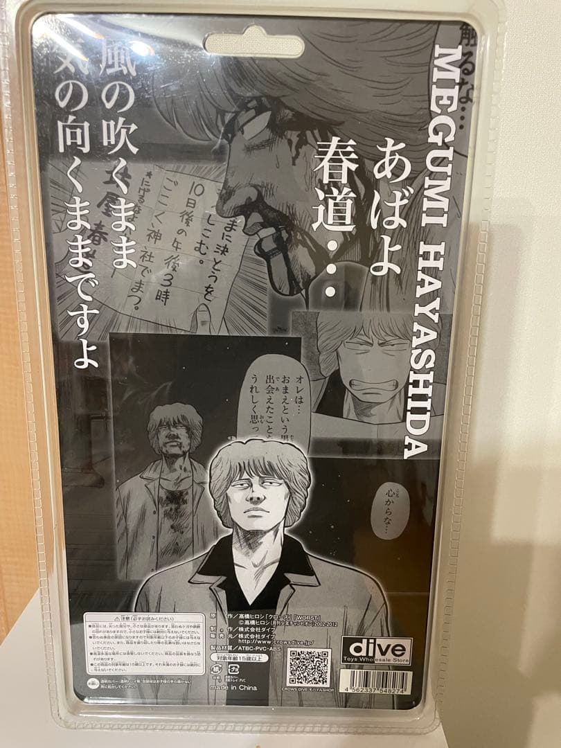 クローズ　ワースト　dive 林田恵　FBG