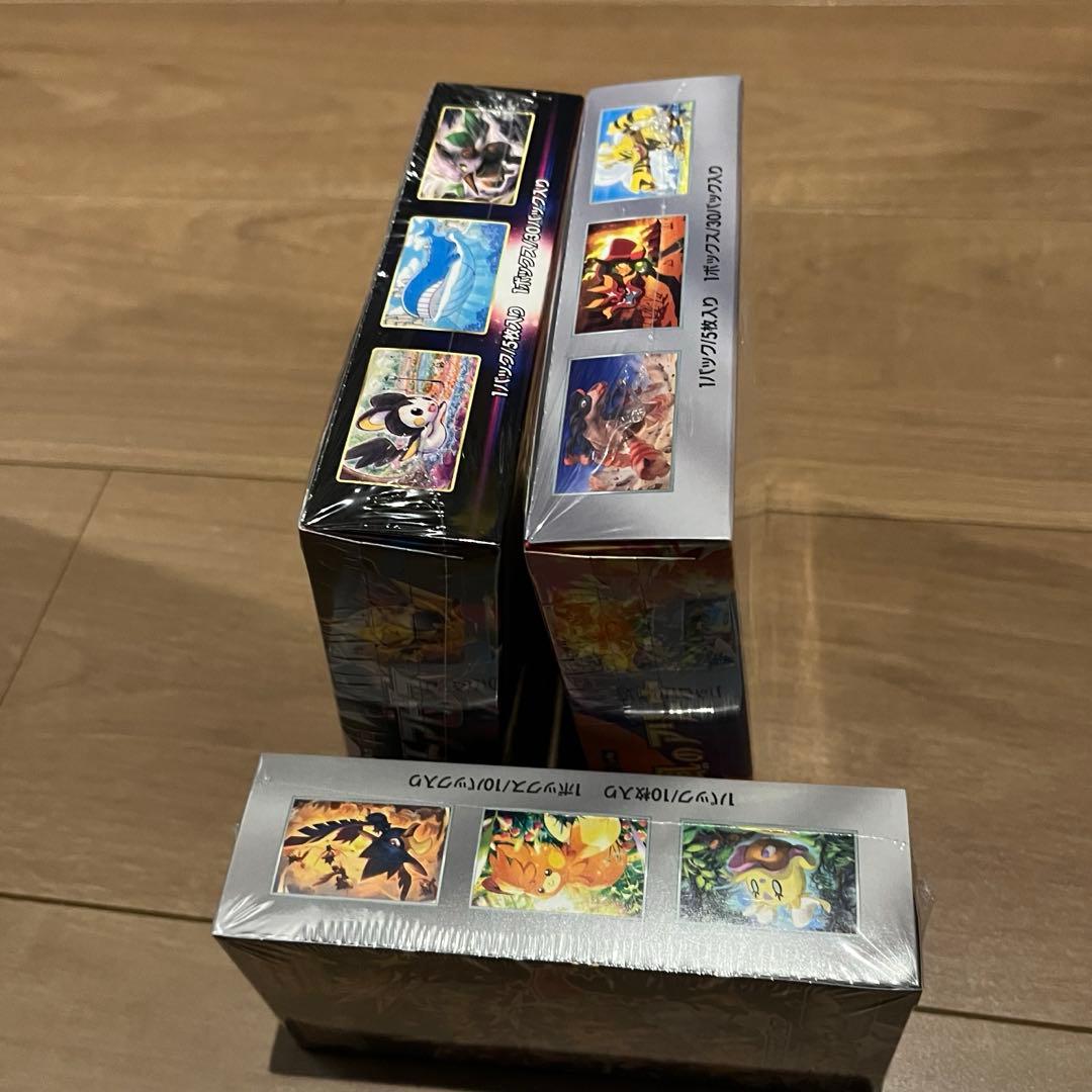 ポケモンBOX 3箱セット シュリンク付き