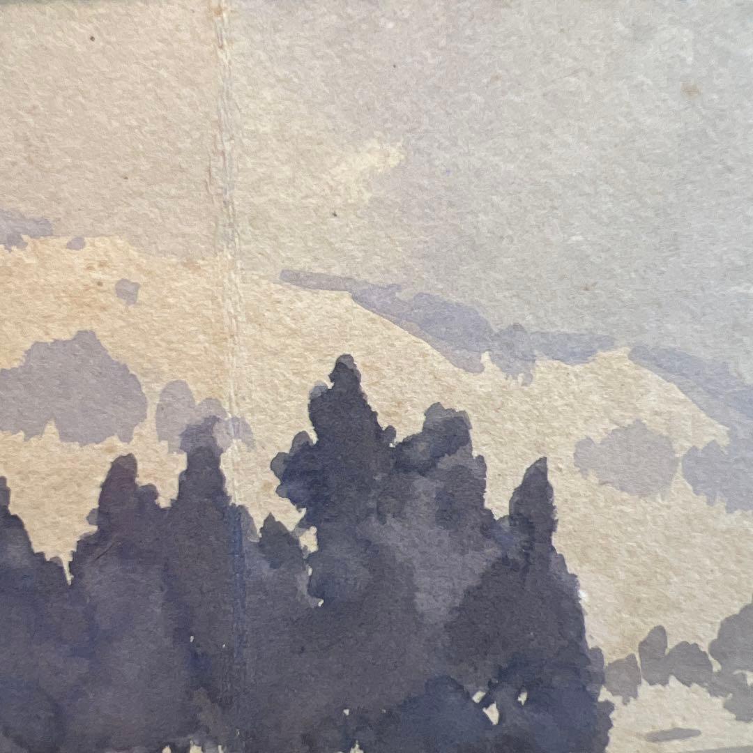 三宅克己　うまいなぁ　日動画廊