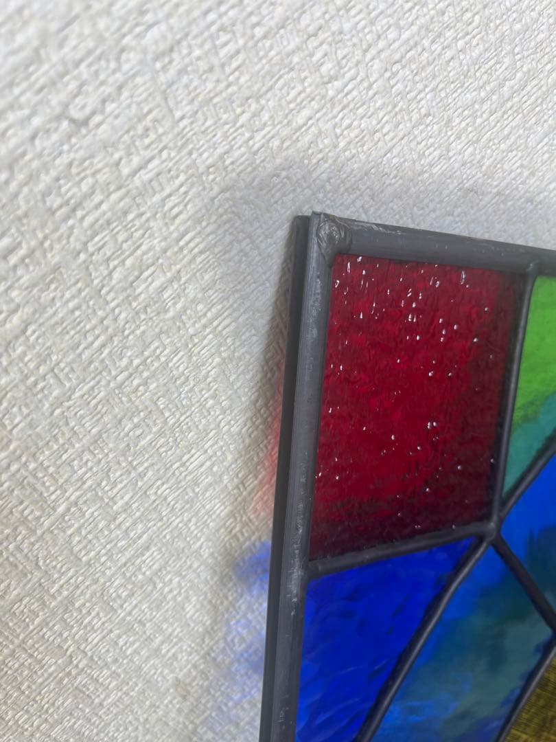 34 ステンドグラス レトロ ステンドグラス 店舗 ディスプレイ 飾り オブジェ