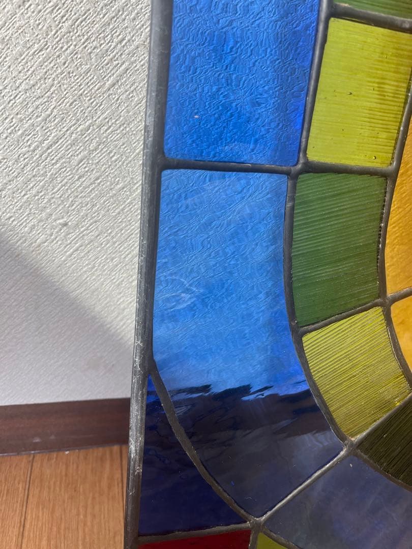 34 ステンドグラス レトロ ステンドグラス 店舗 ディスプレイ 飾り オブジェ