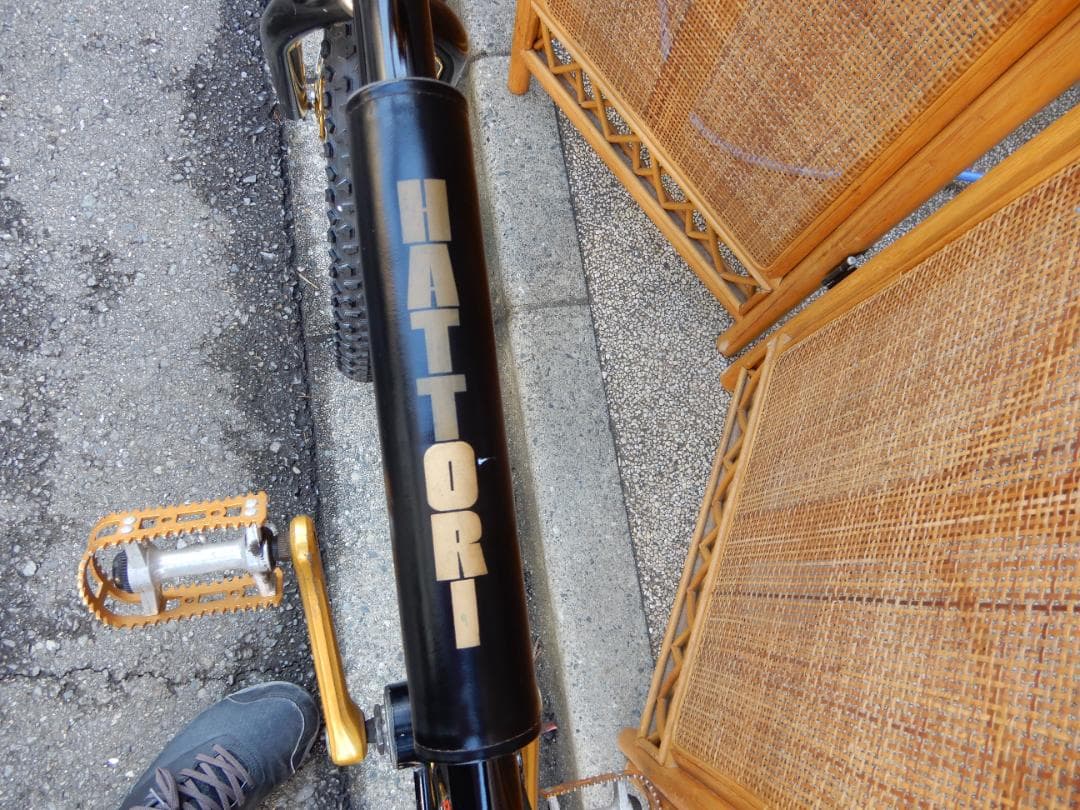 ハットリサイト昭和BMXビンテージ　日本製　状態良好　猫ちゃん