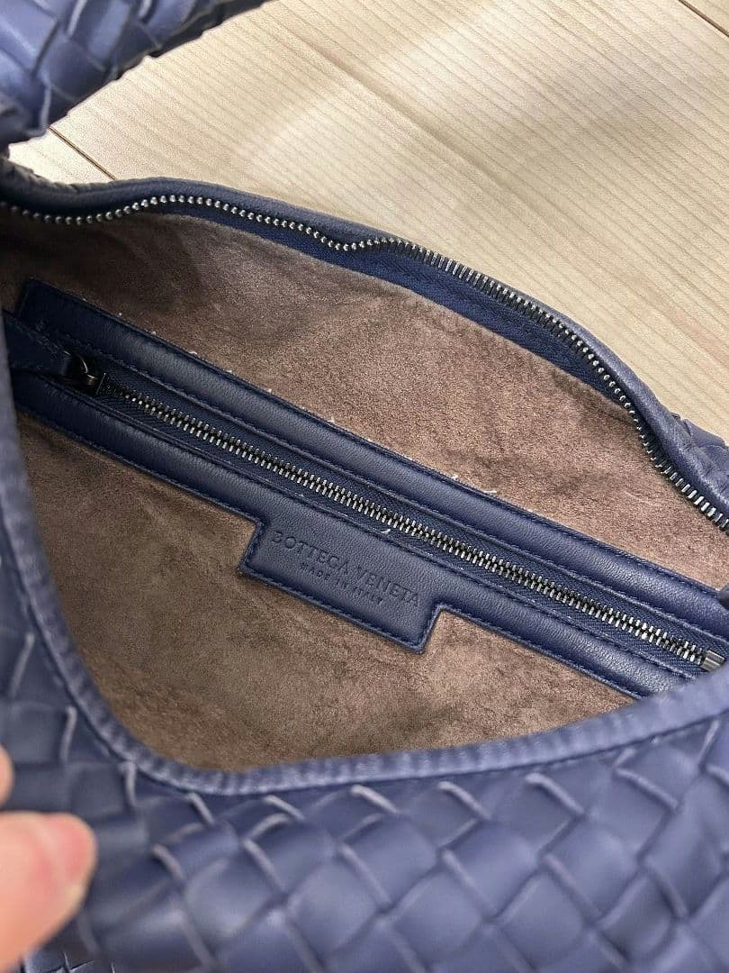 ボッテガ ワンショルダーバッグ ホーボー イントレチャート レザー　パープル