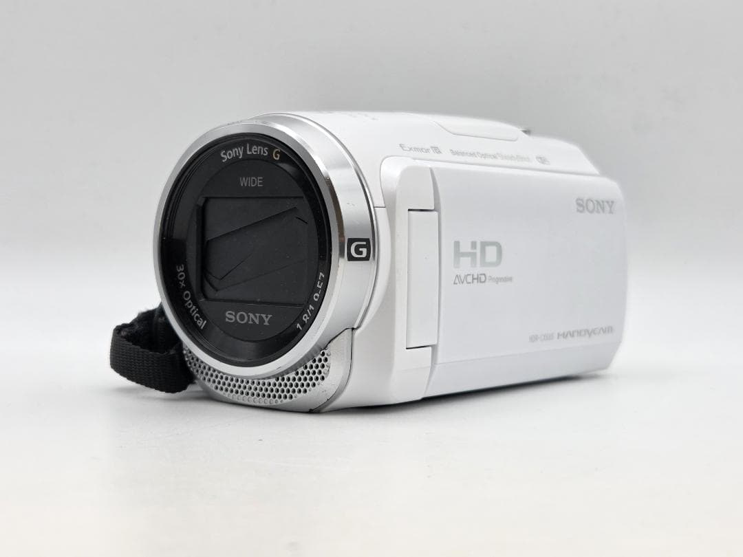 SONY HDR-CX680 W ホワイト デジタルビデオカメラ