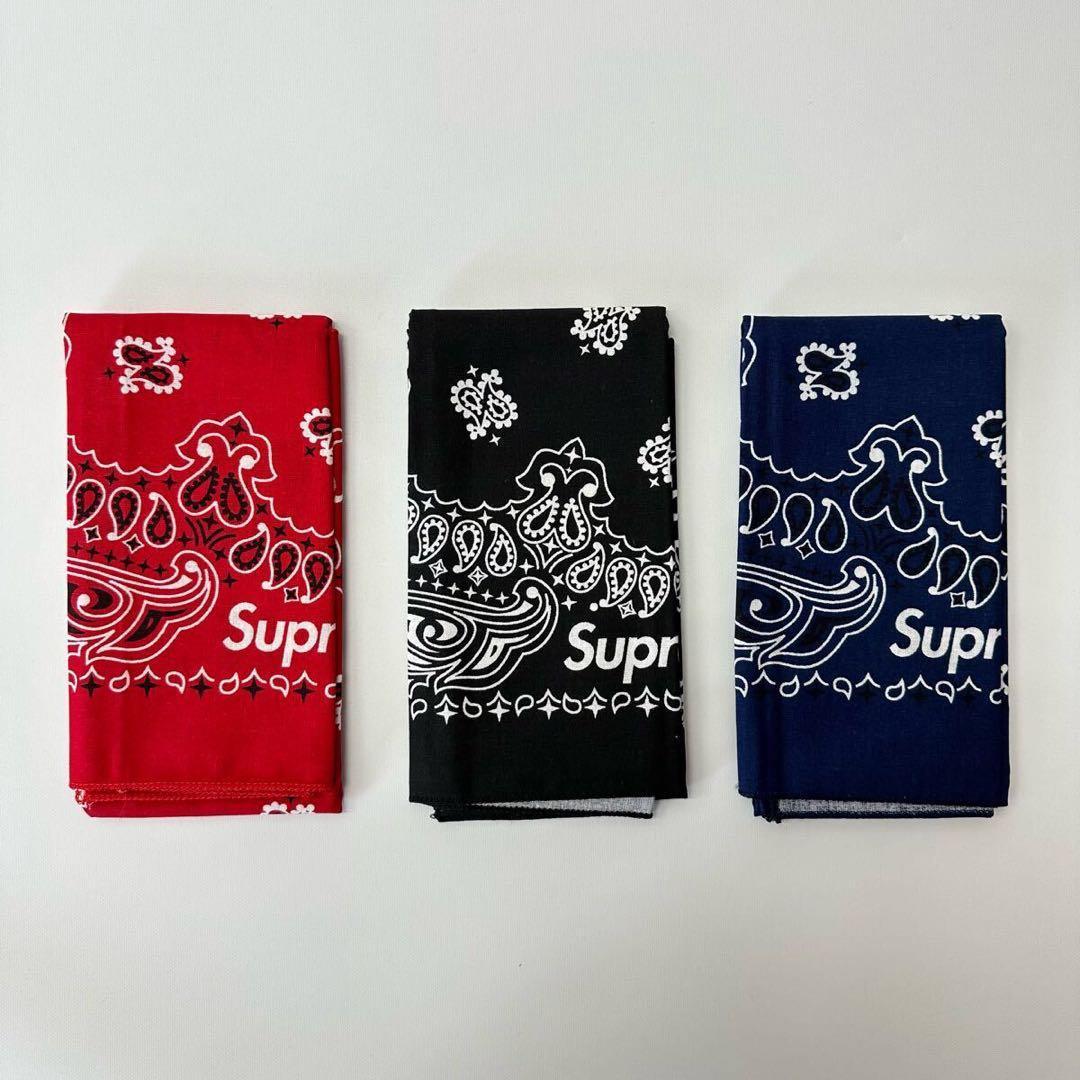 24ss 2024 未使用 Supreme ハバンク バンダナ マルチ
