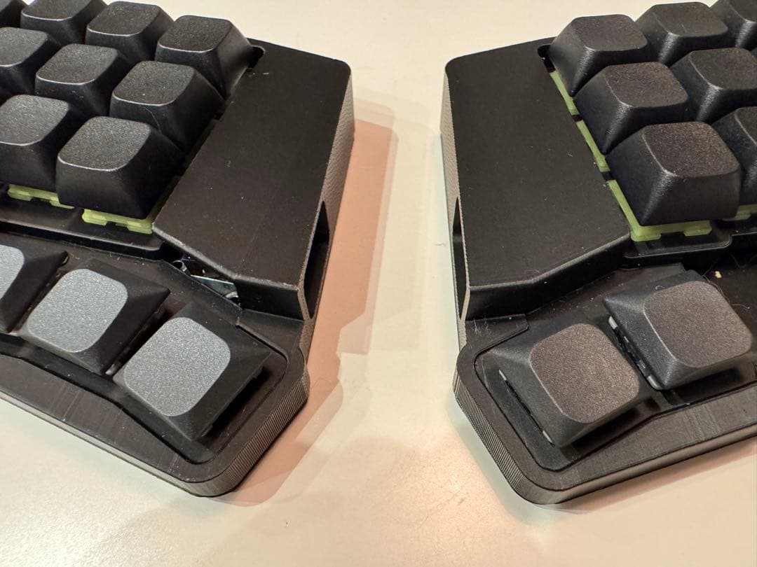 【新品】keyball44 トップケースマウント方式　黒仕様　フルフェイスケース