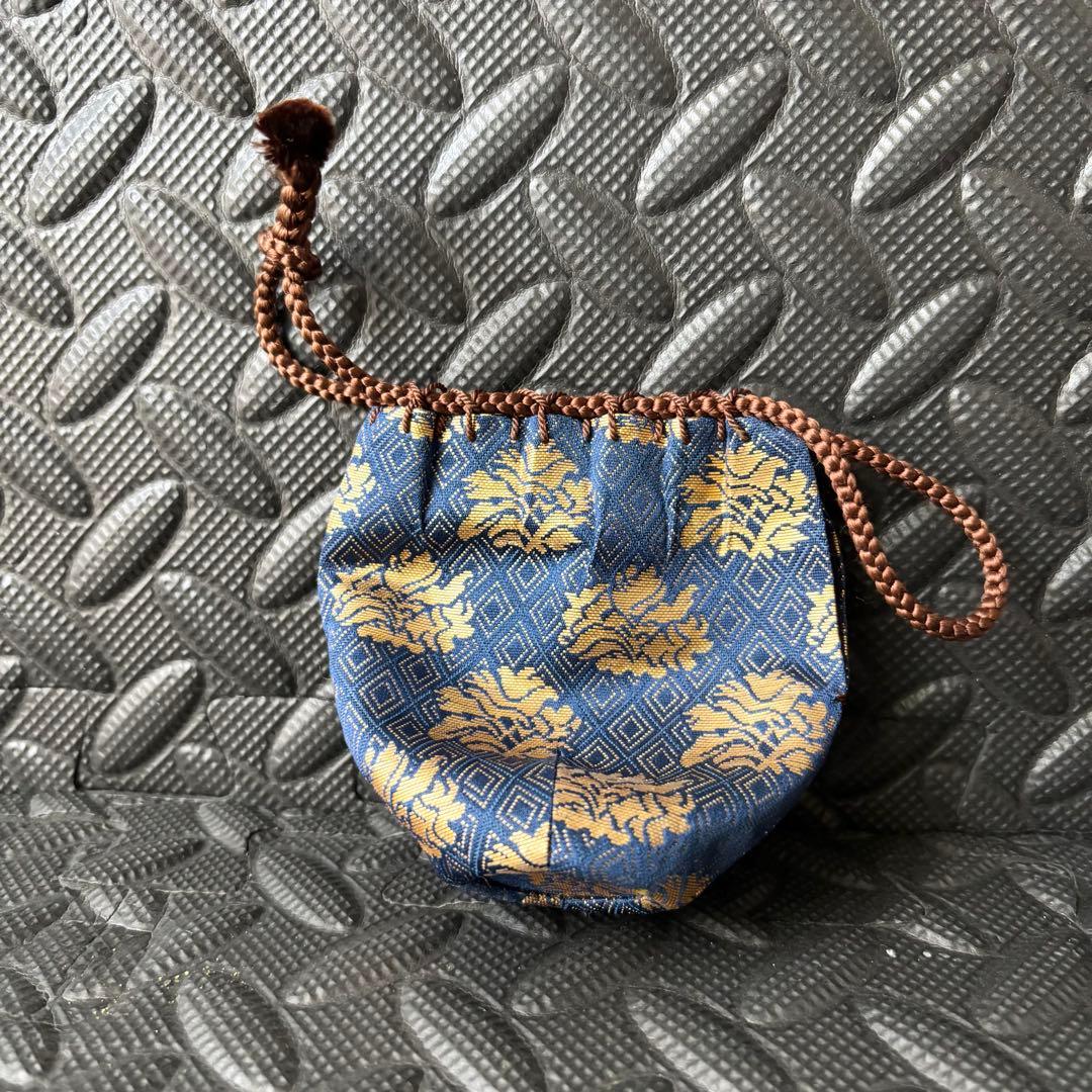 肩衝茶入 仕覆付　美品　茶道具