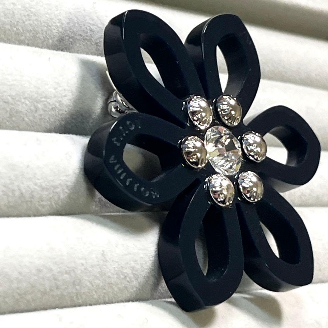 ✨良品✨LOUIS VUITTON ルイヴィトン　ブローチ　フラワー　クリスタル