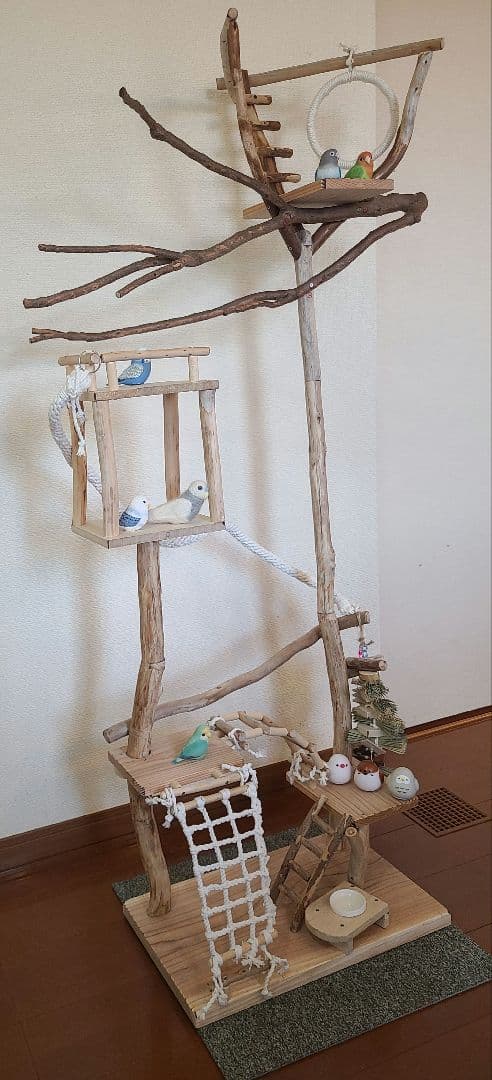 ① むらゆオーダーページ　ハンドメイド　流木　アスレチック