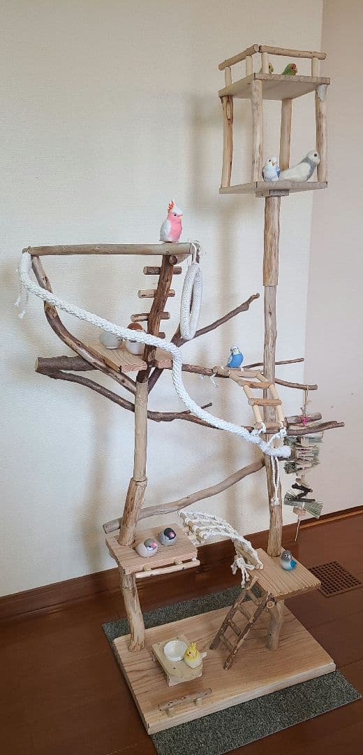 ① むらゆオーダーページ　ハンドメイド　流木　アスレチック