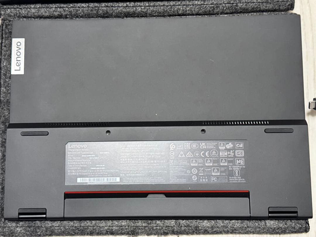 LenovoThinkVision M14d 2台セット