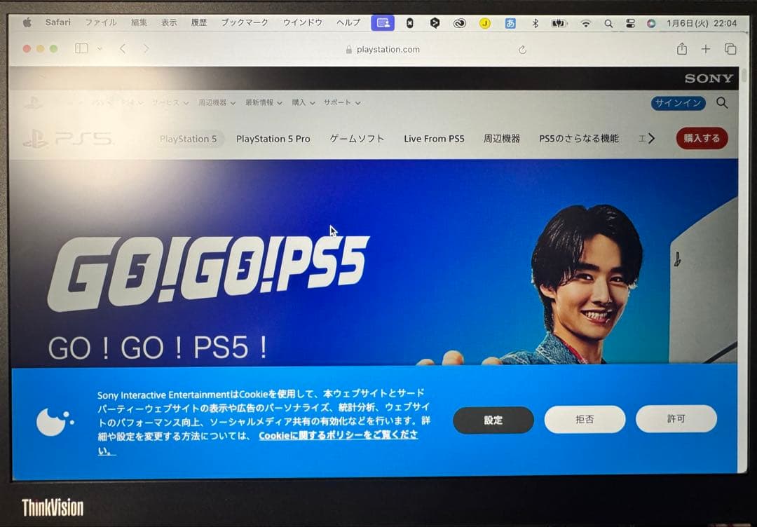 LenovoThinkVision M14d 2台セット