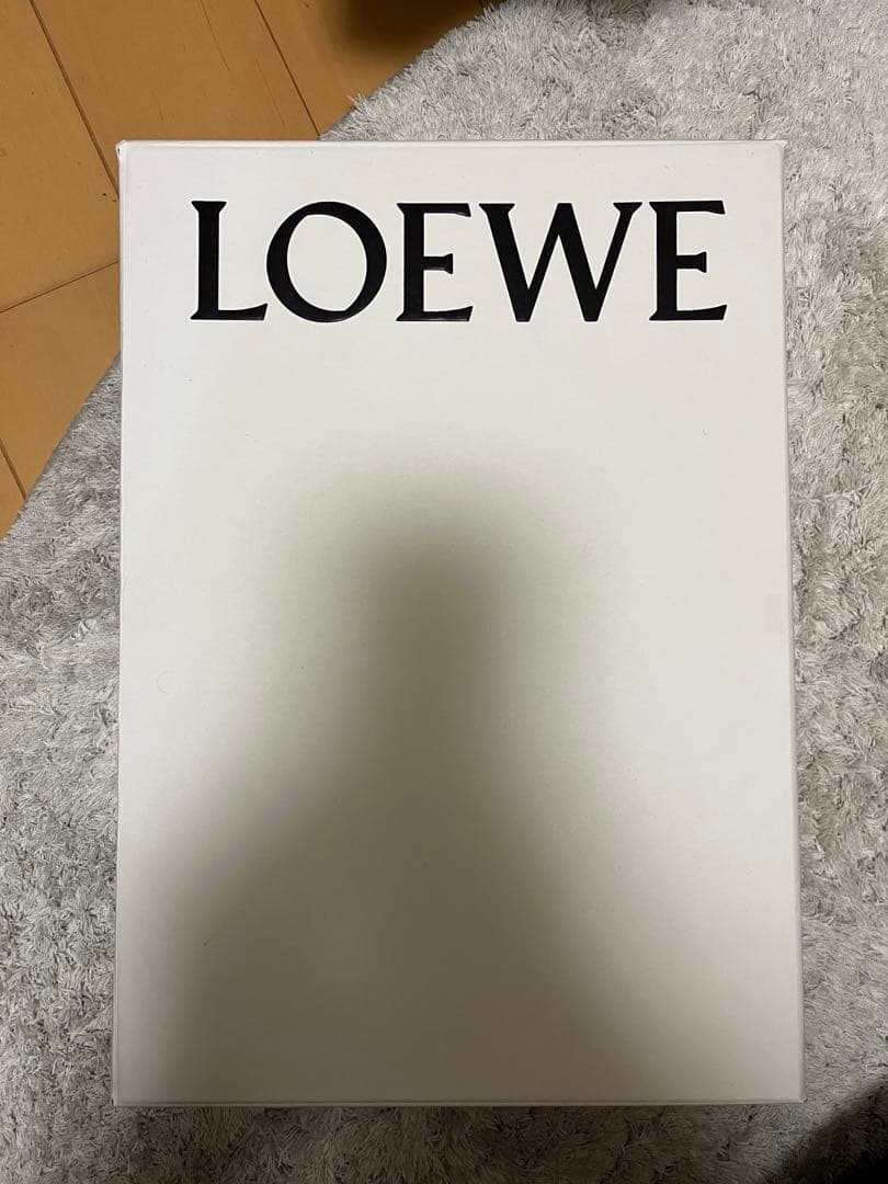 ロエベ　新品未使用　ウール　マフラー　アナグラム