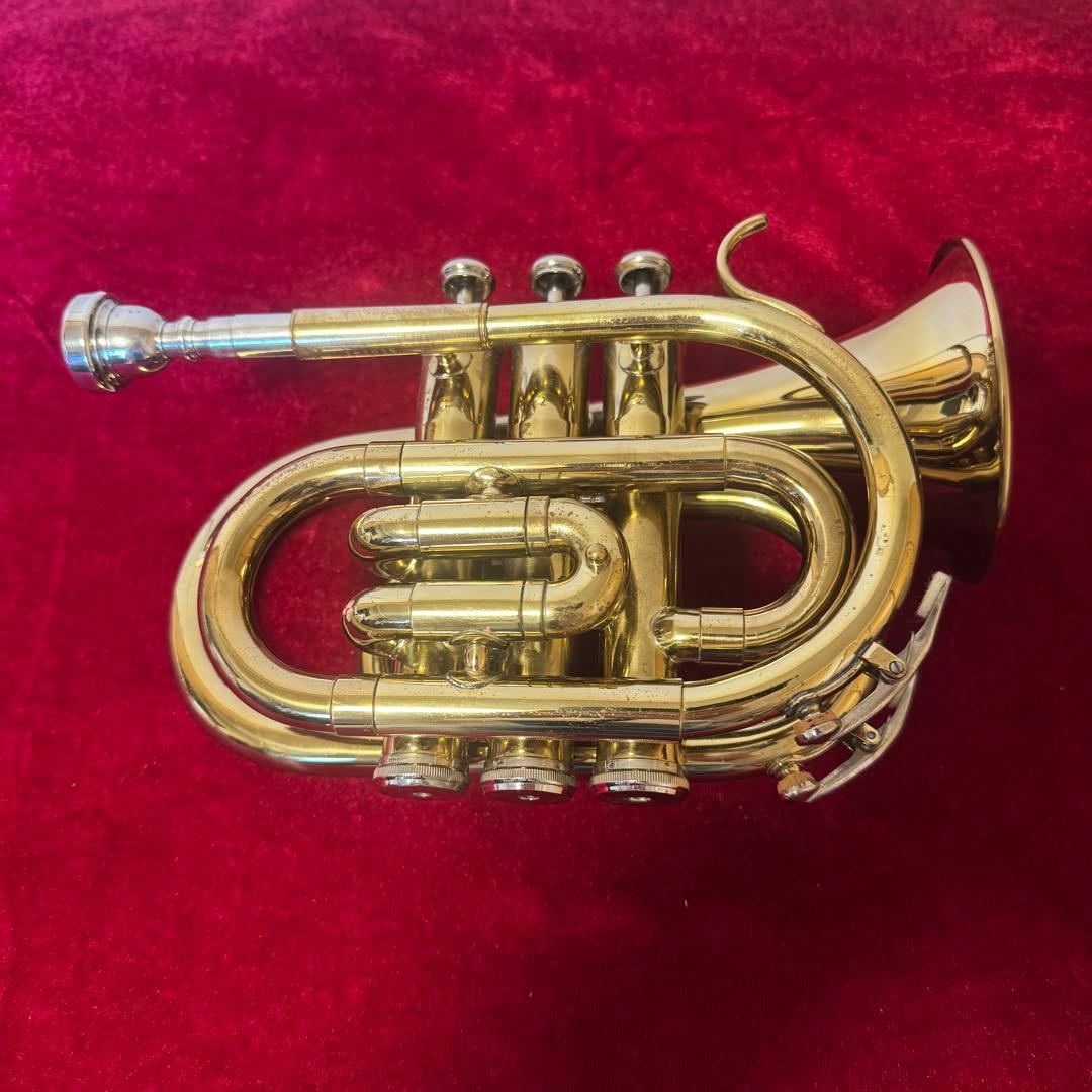 J.Michael ジェーマイケル ポケットトランペット 金管楽器 音出し確認済