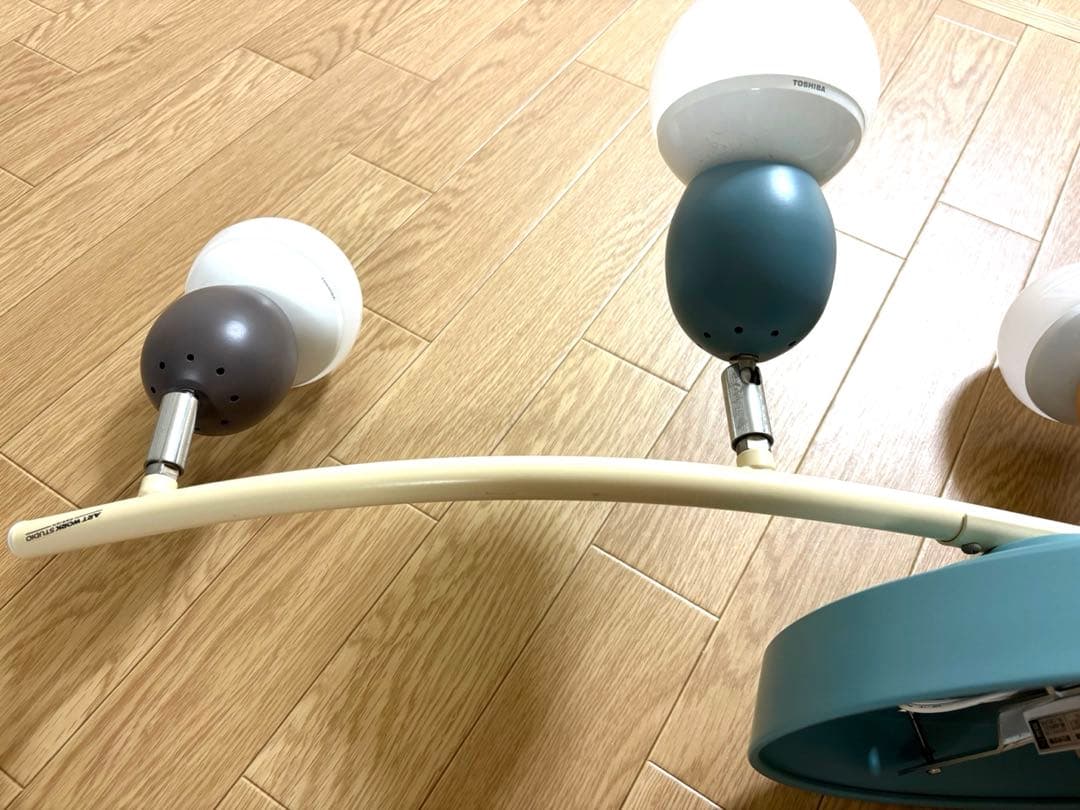 シーリングライト ライト 4灯 電球付き リモコンあり