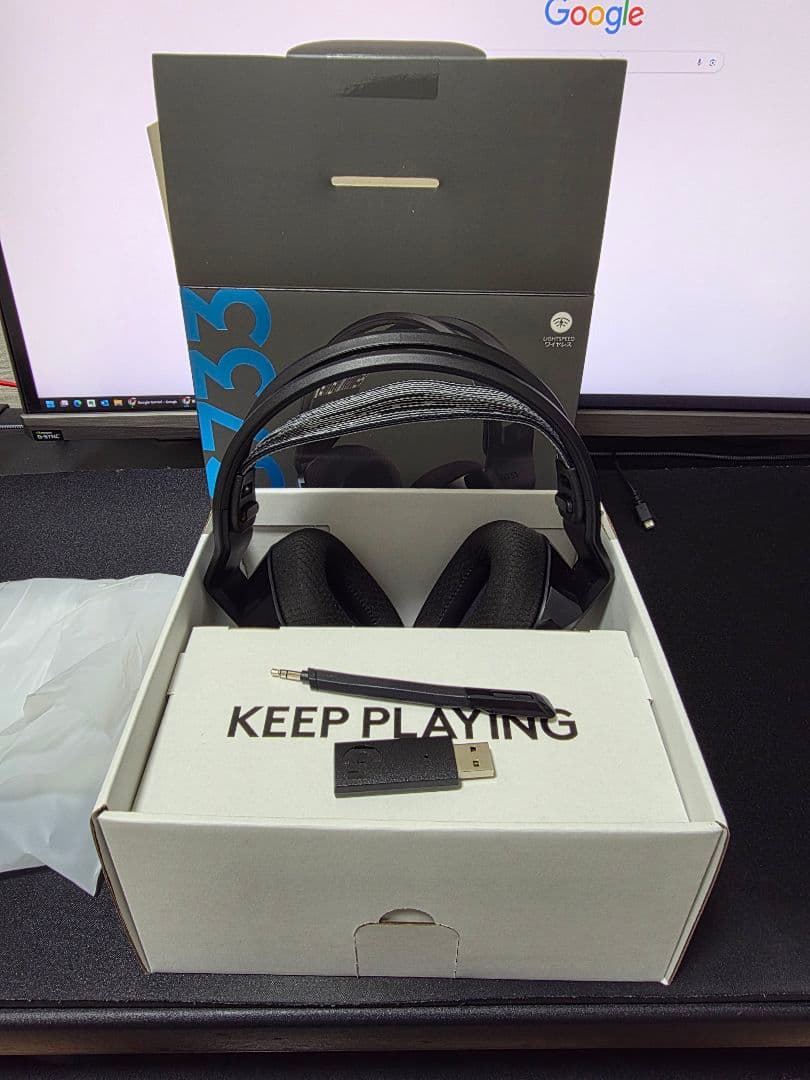 Logitech G733 ワイヤレスヘッドセット