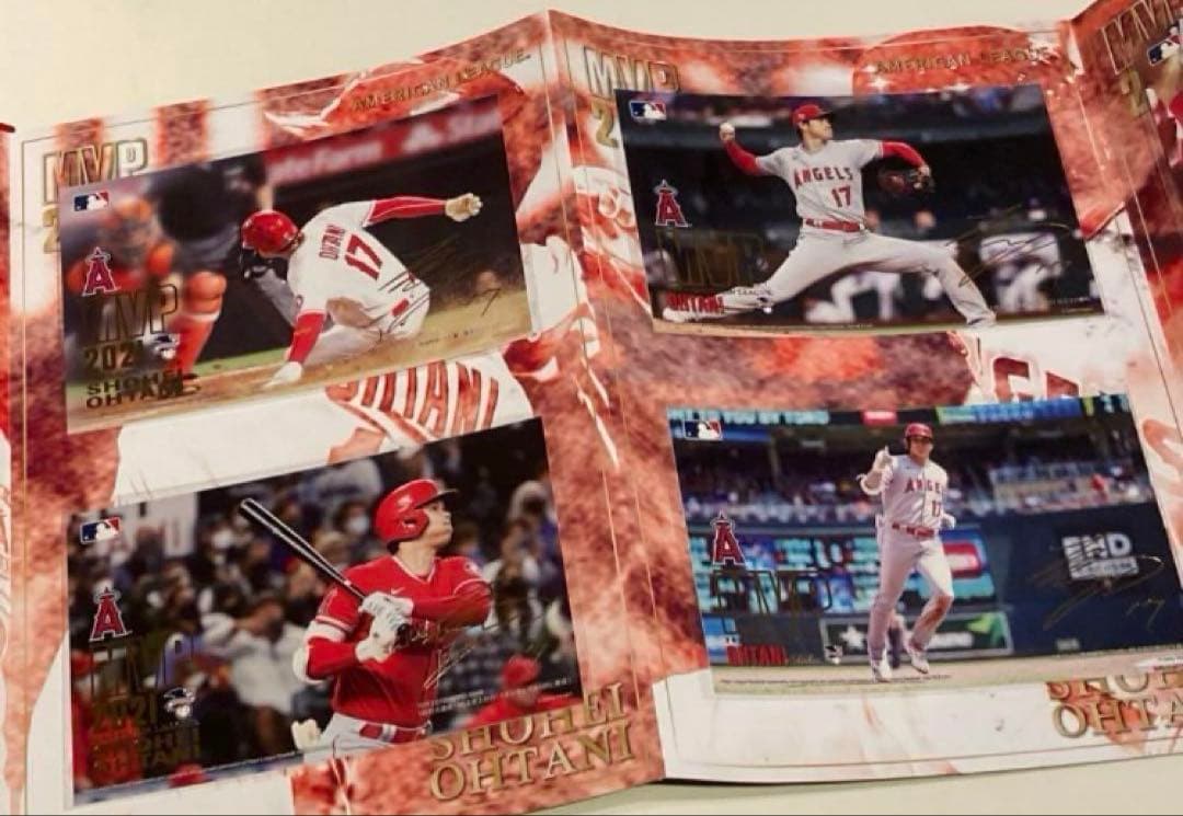 大谷翔平 MVP／WBC優勝／ホームラン王 プレミアムフレーム4種