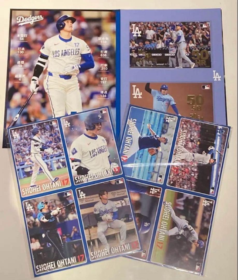 大谷翔平 MVP／WBC優勝／ホームラン王 プレミアムフレーム4種