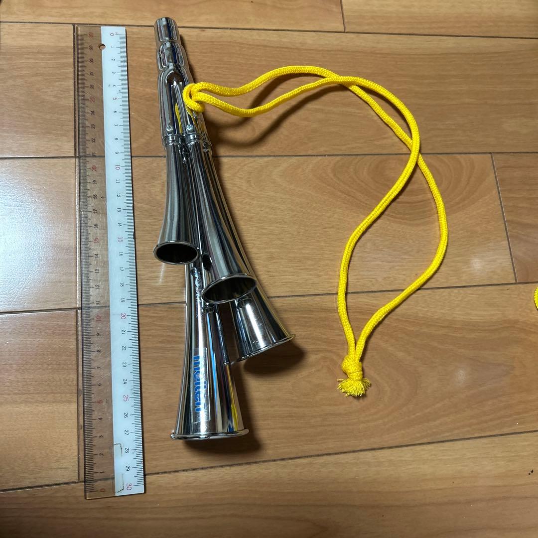 molten モルテン チアホーン スポーツ 観戦 応援 笛 ラッパ 中古