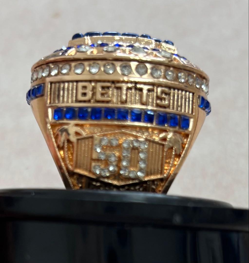 【来場者限定】ムーキーベッツ　ワールドチャンピオンリング