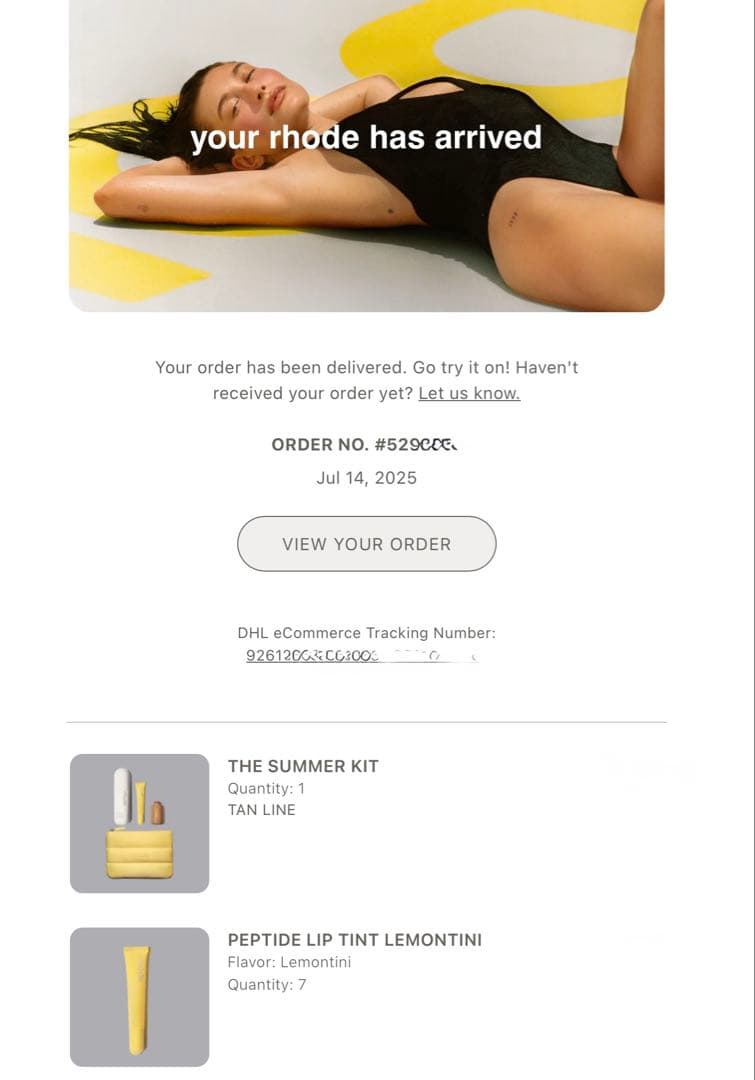 RHODE限定 LEMONTINI / THE SUMMER KIT セット