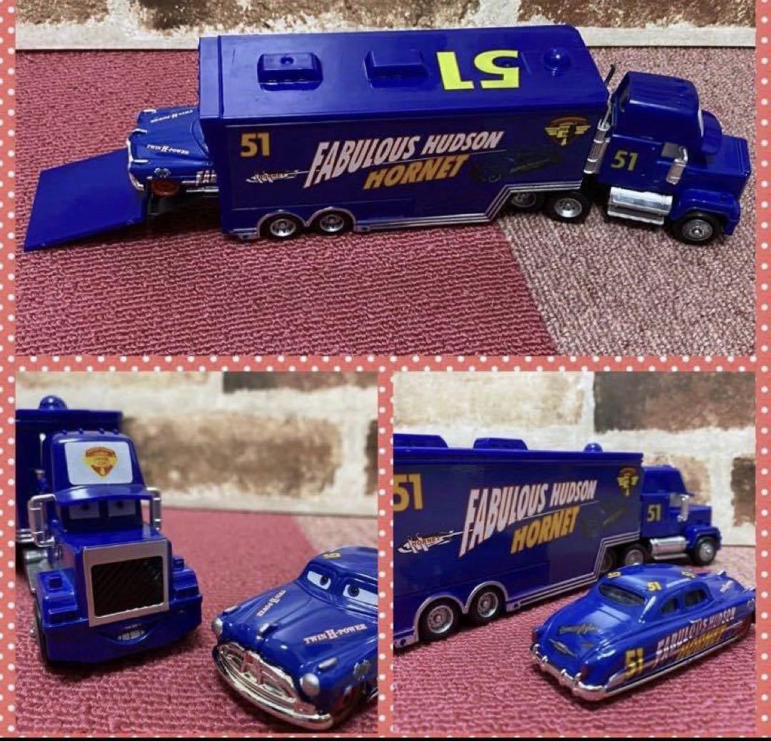 【新品】カーズマック トラックトレーラー　5セット　ミニカー収納トレーラー