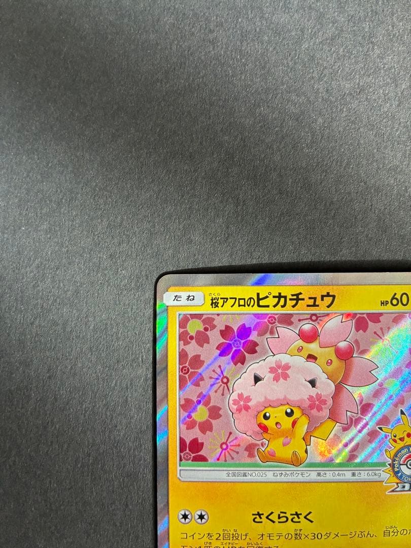 ス*ン様 桜アフロのピカチュウ