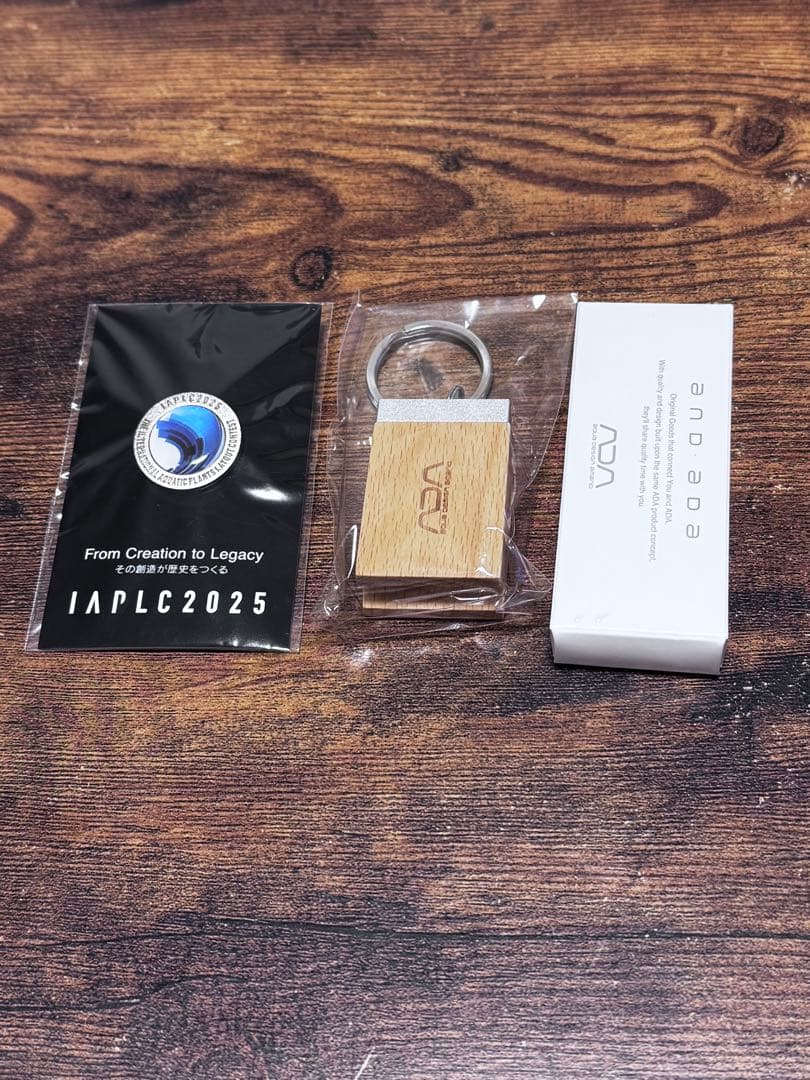 アクアデザインアマノIAPLCキーホルダー and ADAキーホルダーセット