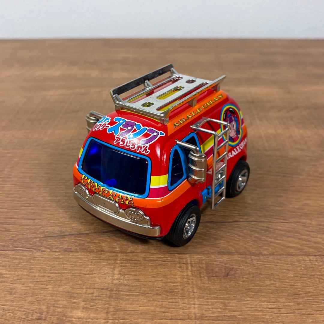 Dr.スランプ アラレちゃん ブリキ バス ミニカー 鳥山明 当時物 ジャンク