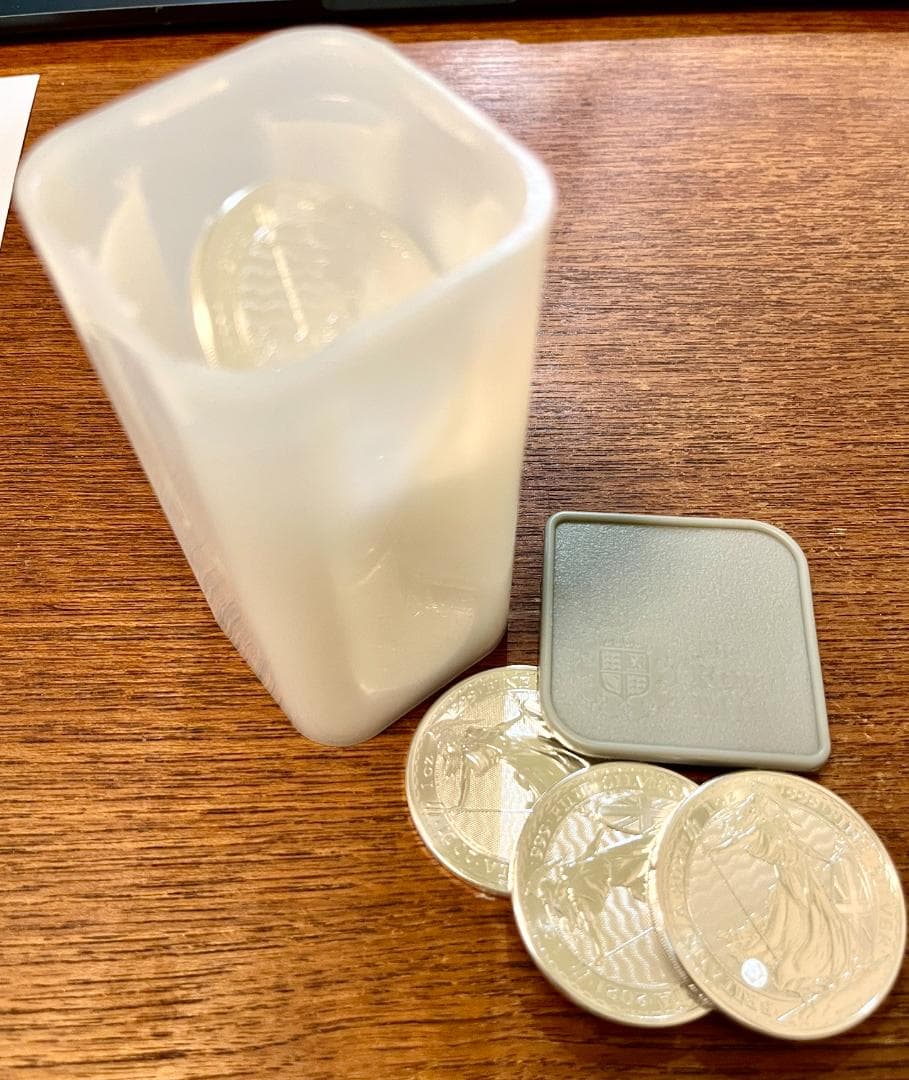 20021年 1oz シルバー ブリタニア 　イギリス　エリザベス