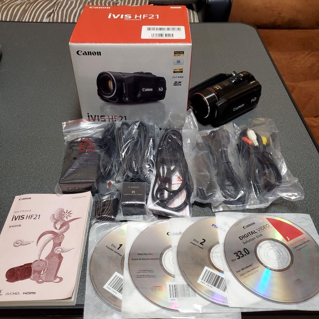 ビデオカメラ Canon iVIS HF21