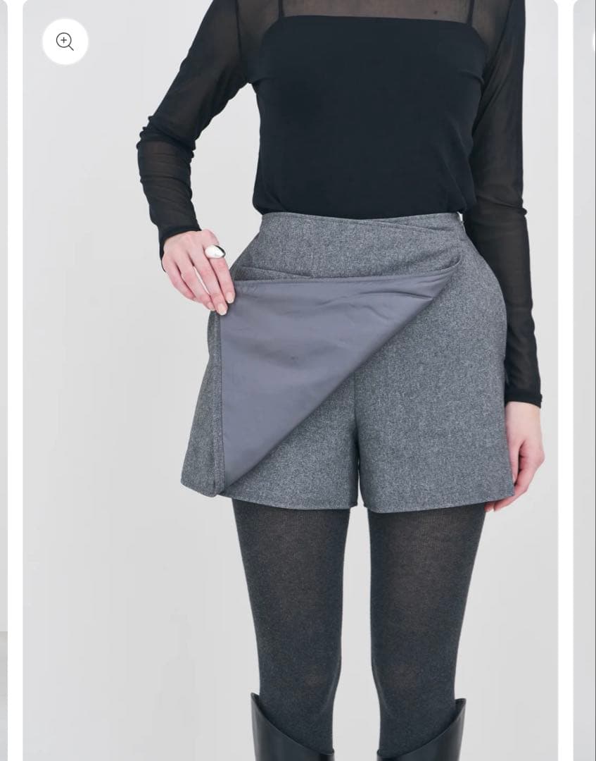 専用　新品未使用タグ付き　Litenリテン　Warm Skort