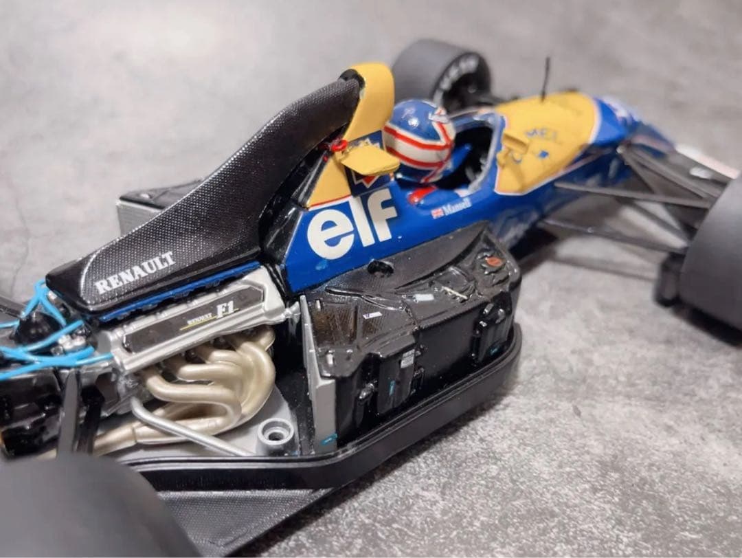 カスタム品 1/18 Quartzo ウィリアムズ ルノー FW14B 絶版