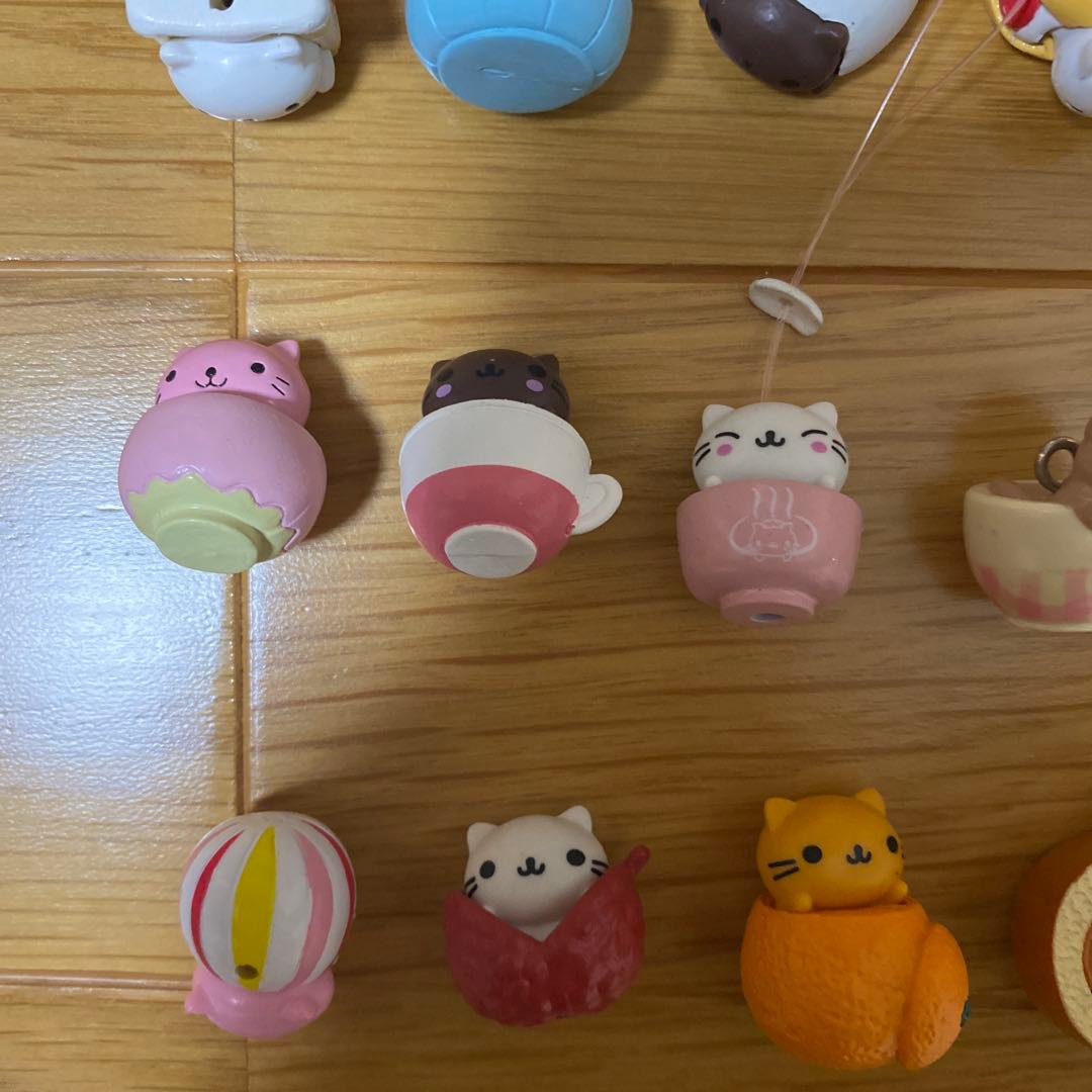 バラ売り可能★にゃんにゃんにゃんこ 大量 マスコット 19個セット まとめ売り