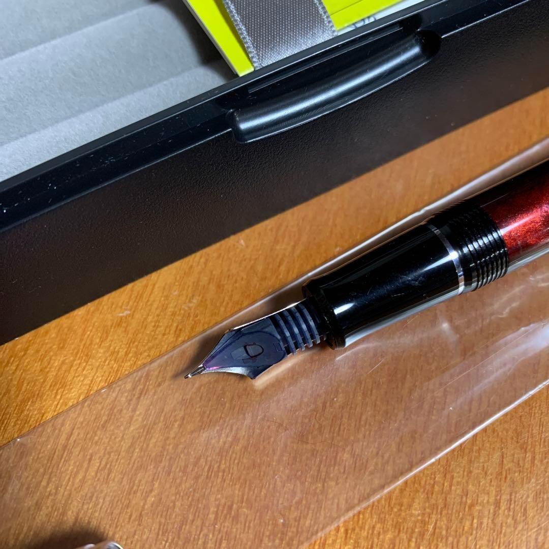 パイロット カスタムヘリテイジSE マーブルレッド M(中字)