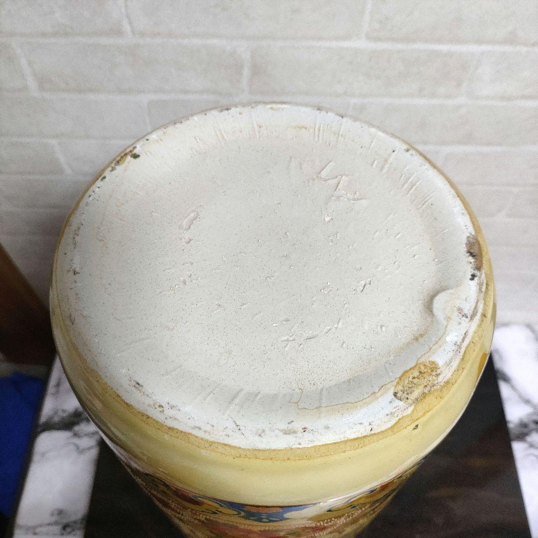 中国美術 美人画 傘立て 45.5cmサイズ