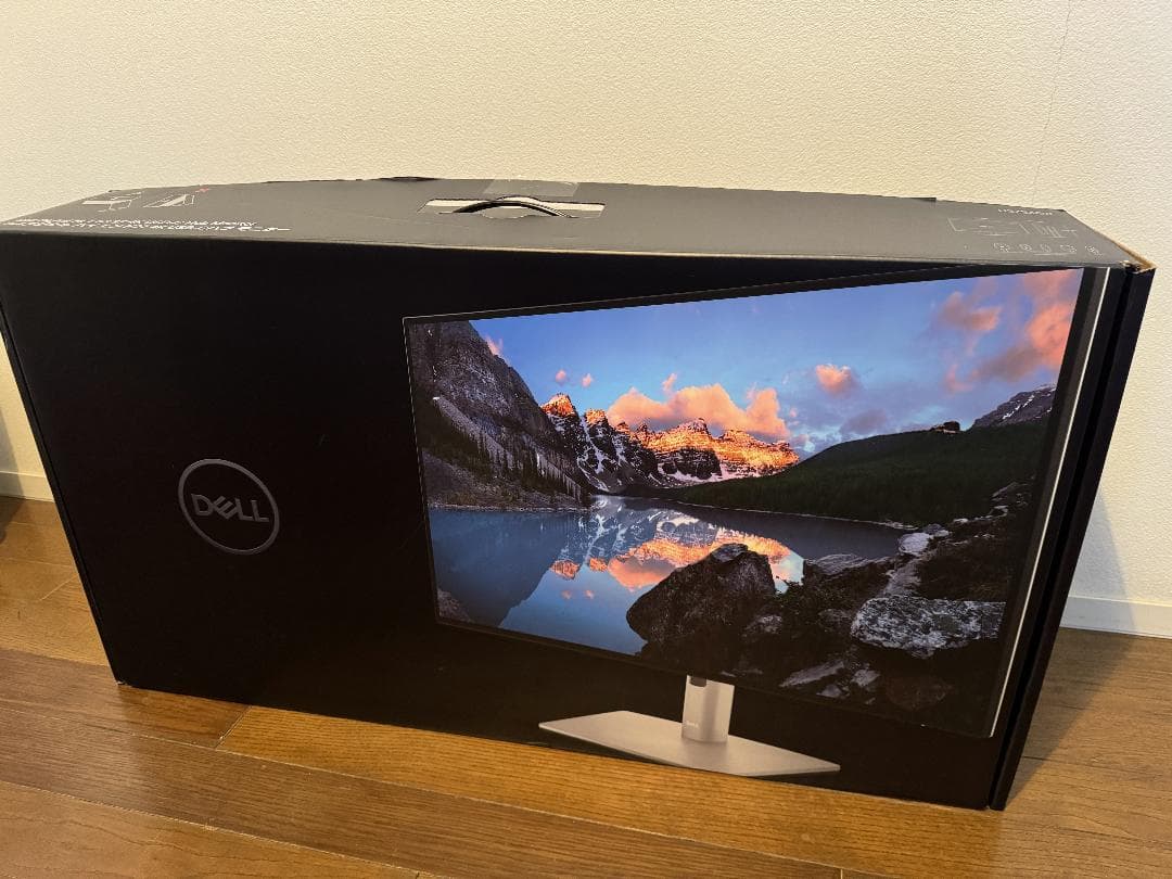 Dell U2723QX 27インチ 4K 液晶モニター　縦横回転・高さ調整
