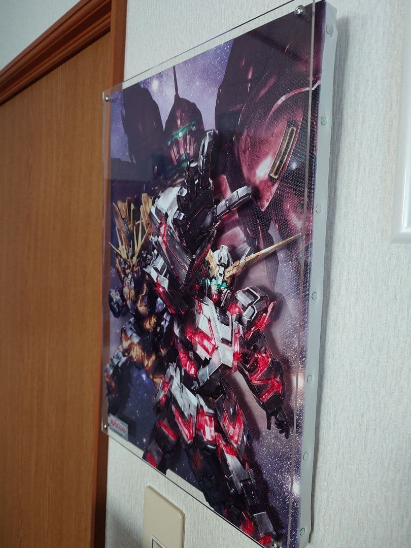 ガンダムユニコーン アクリルアートパネル 壁掛け用