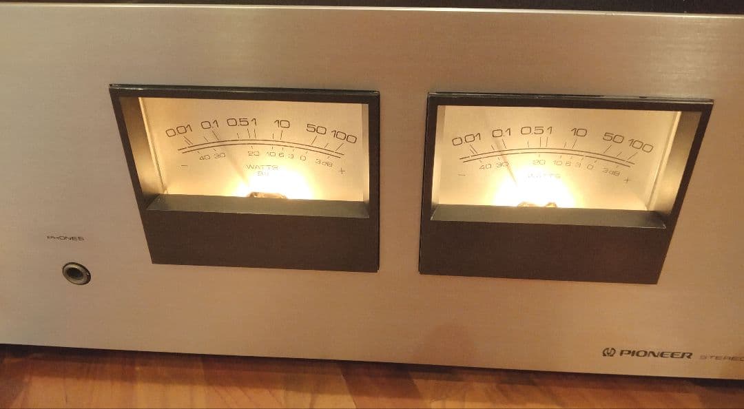 パイオニアM1500パワーアンプ中古整備完動品