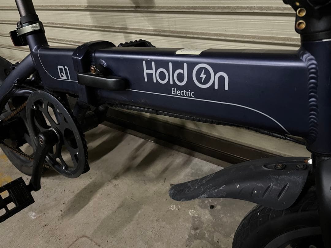 未整備　電動アシスト　HOLD ON Q1 14インチ　折り畳み自転車