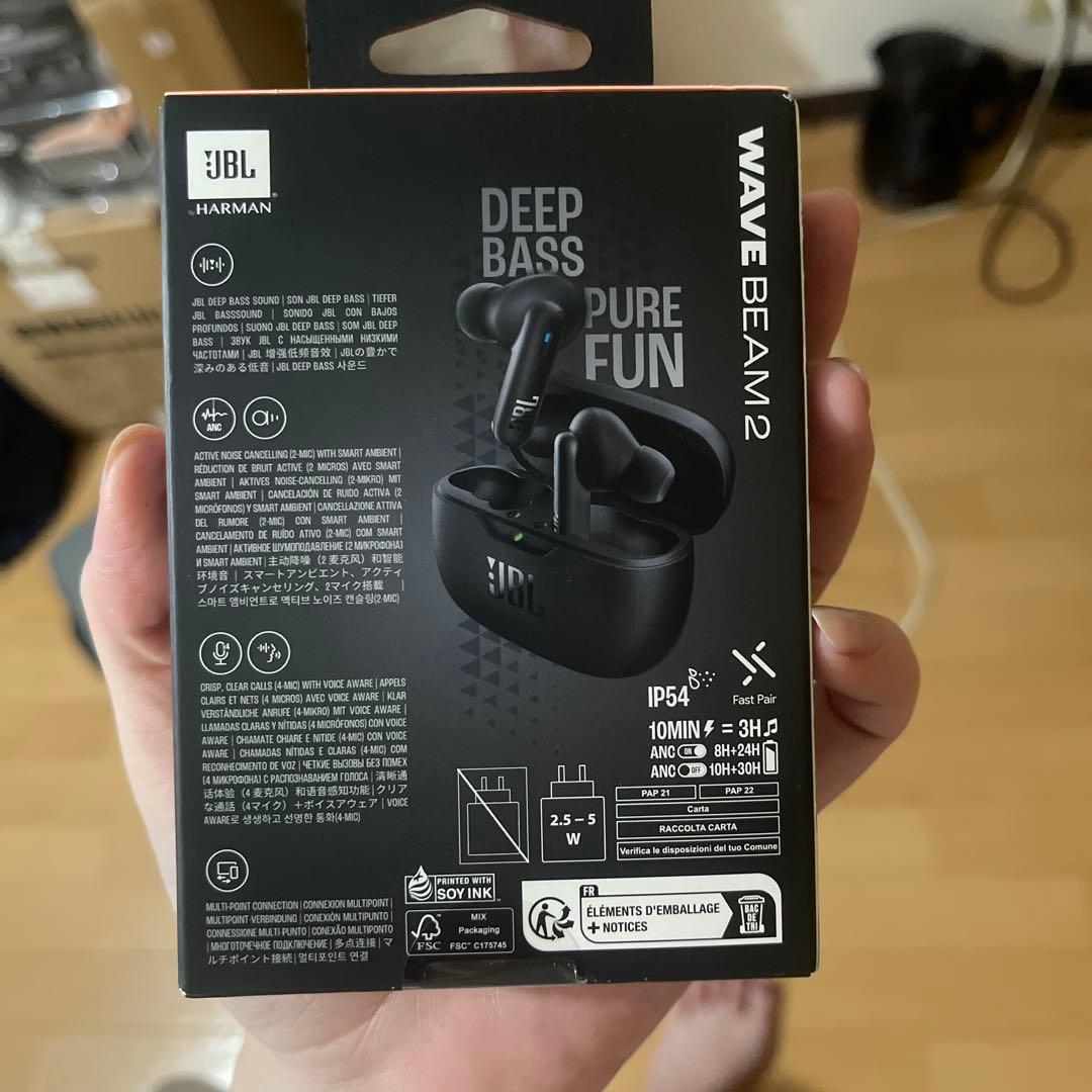 JBL WAVE BEAM 2 ブラック