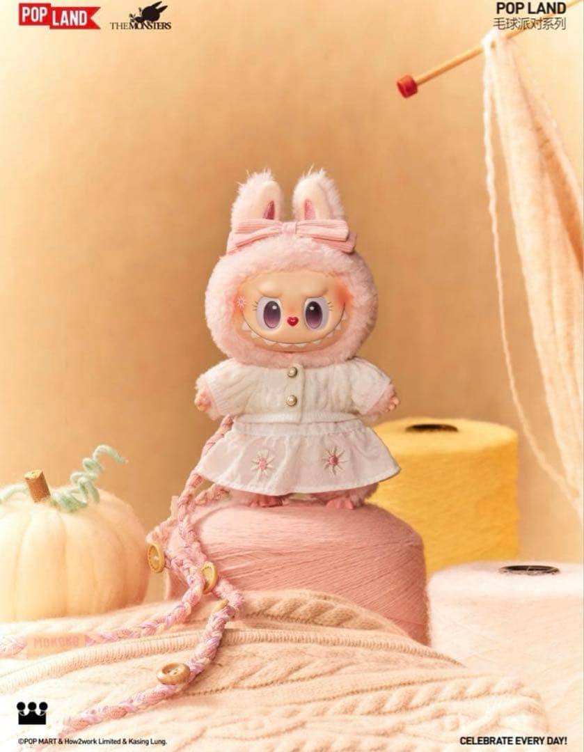 タイムセール日本未発売POPMART MOKOKO毛玉パーティーぬいぐるみ