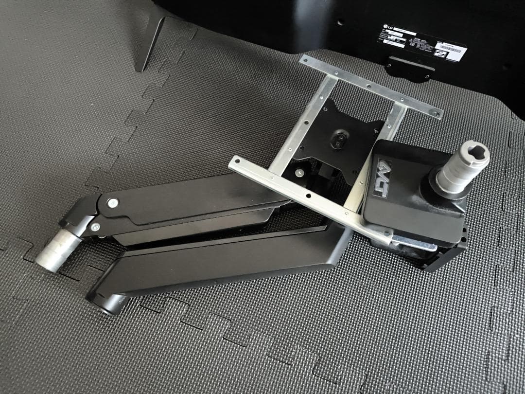 LG 4Kモニター 43インチ 43UD79T-B モニターアーム付き