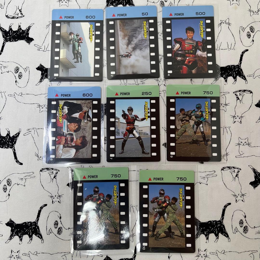 特警ウインスペクター アマダ P.P.カード 30枚セット 当時物