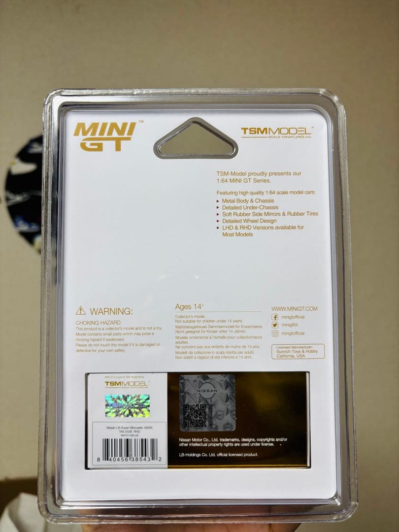 MINI GT 日産 180sx LBWK 東京オートサロン 限定